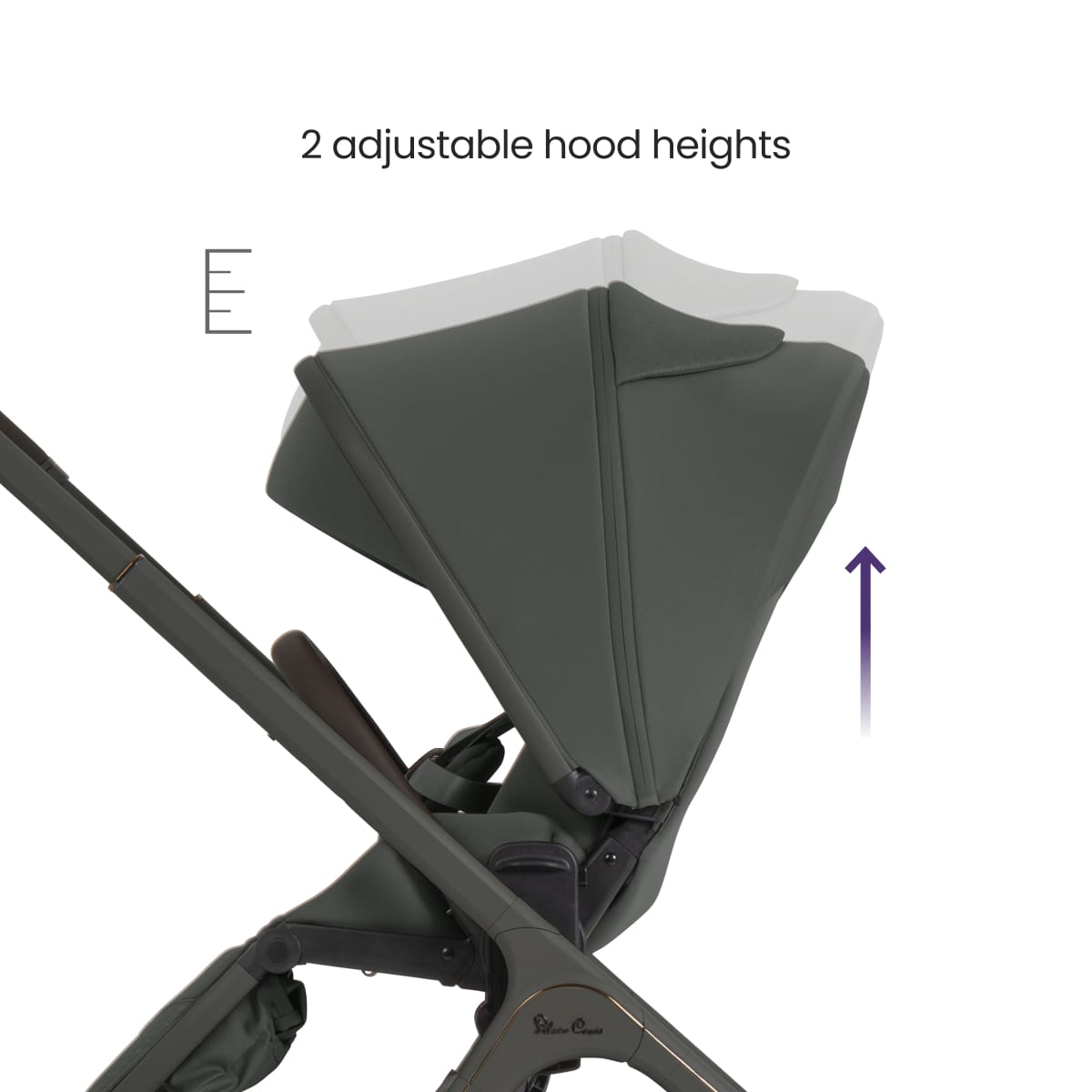 Silver Cross Cove 2 Full-Size All-Terrain Stroller - Pewter - SX2352.PWUC