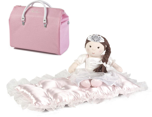 Silver Cross Doll, Mattress & Diaper Bag Set - Pink - SX6081-PK