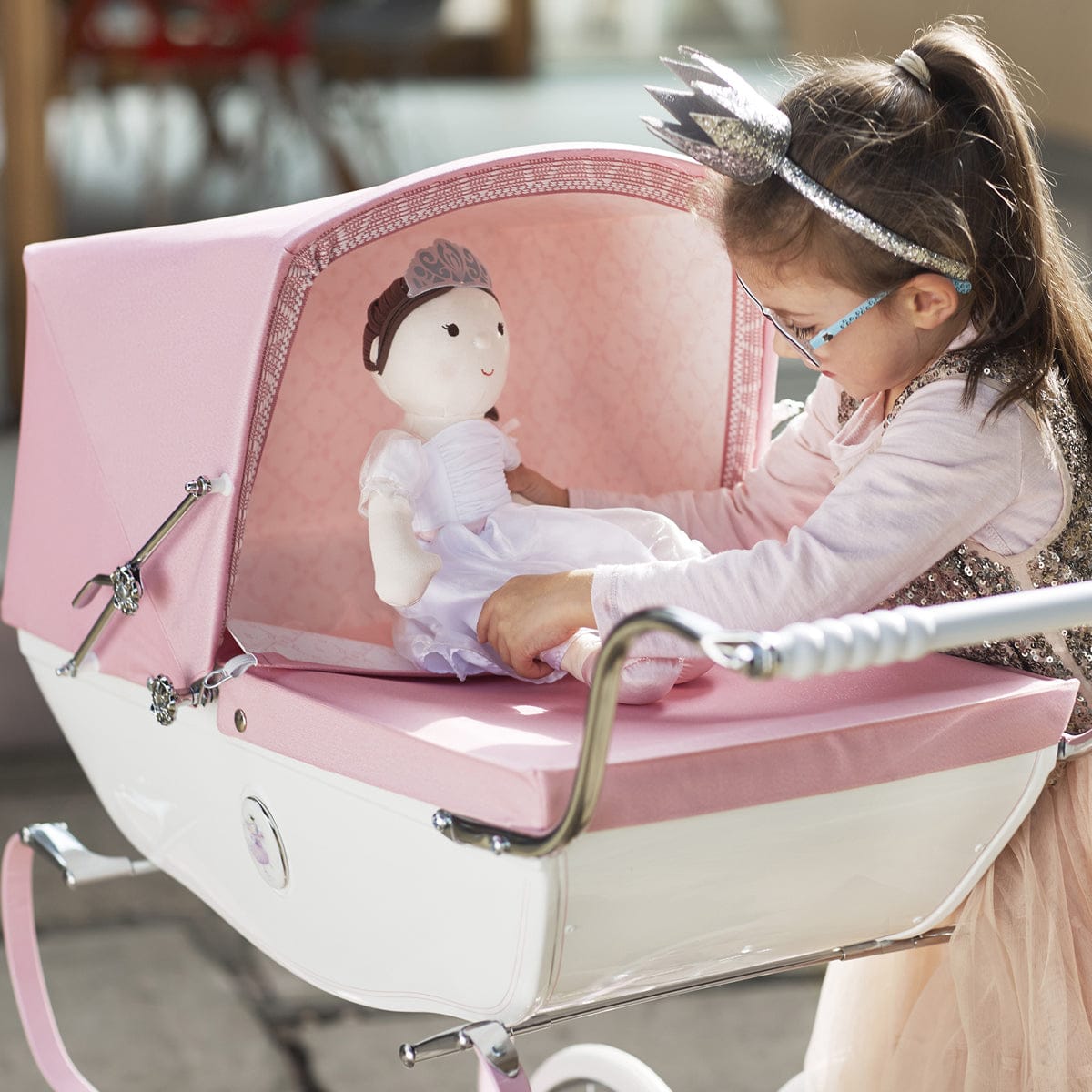 Silver Cross Doll Stroller - Pink Princess - SX6079-US