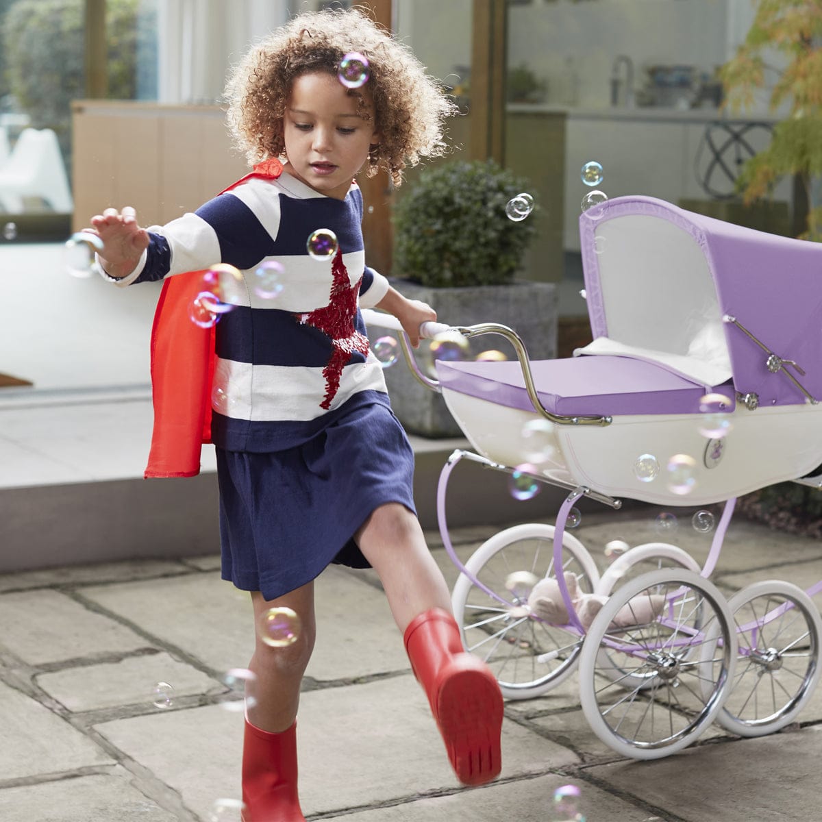Silver Cross Doll Stroller - Purple Fairy - SX6009-US