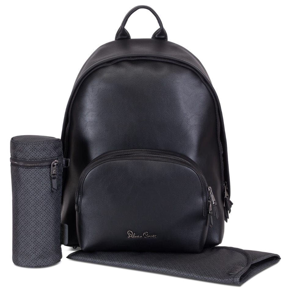 Silver Cross Dune/Reef Rucksack Changing Bag - Black - SX5233-BK