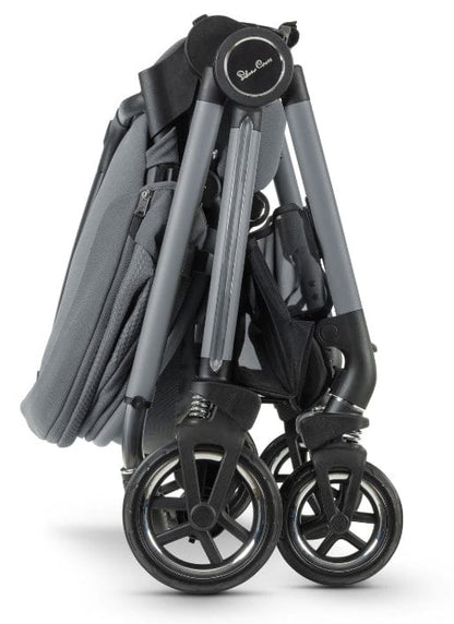 Silver Cross Dune Stroller + Compact Bassinet - Glacier - SX2268-GLBNDL