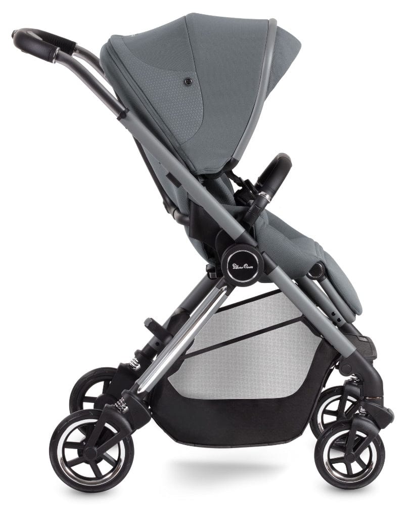 Silver Cross Dune Stroller + Compact Bassinet - Glacier - SX2268-GLBNDL