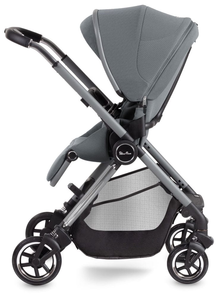 Silver Cross Dune Stroller + Compact Bassinet - Glacier - SX2268-GLBNDL