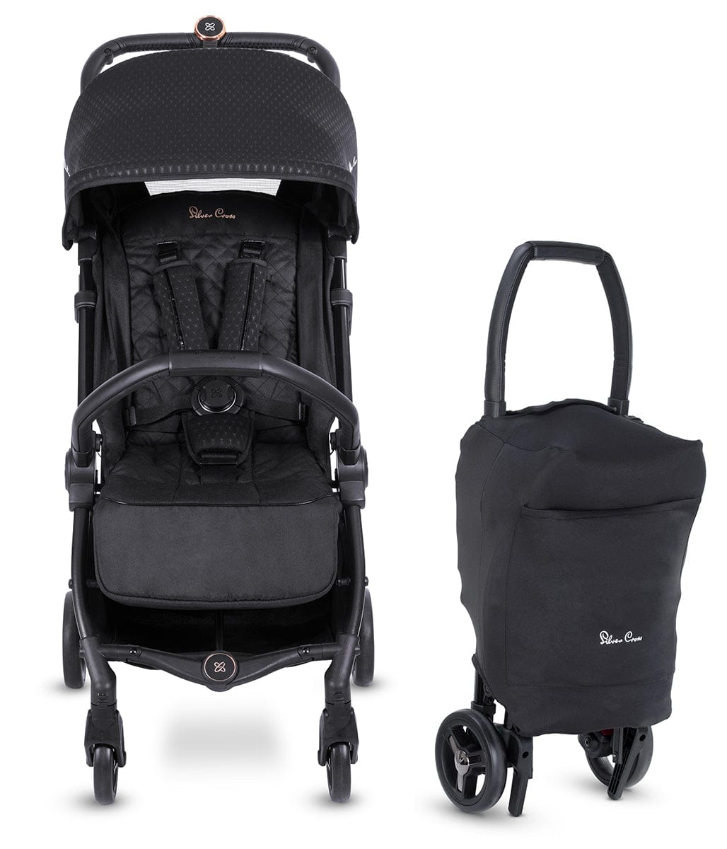 Silver Cross Jet 3 Ultra Compact Stroller - Eclipse