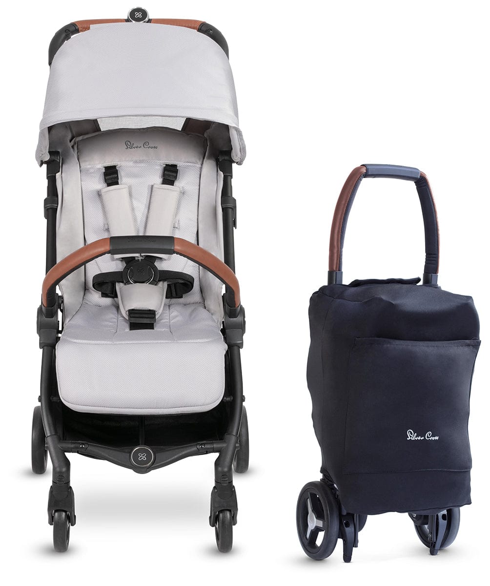 Silver Cross Jet 3 Ultra Compact Stroller - Silver