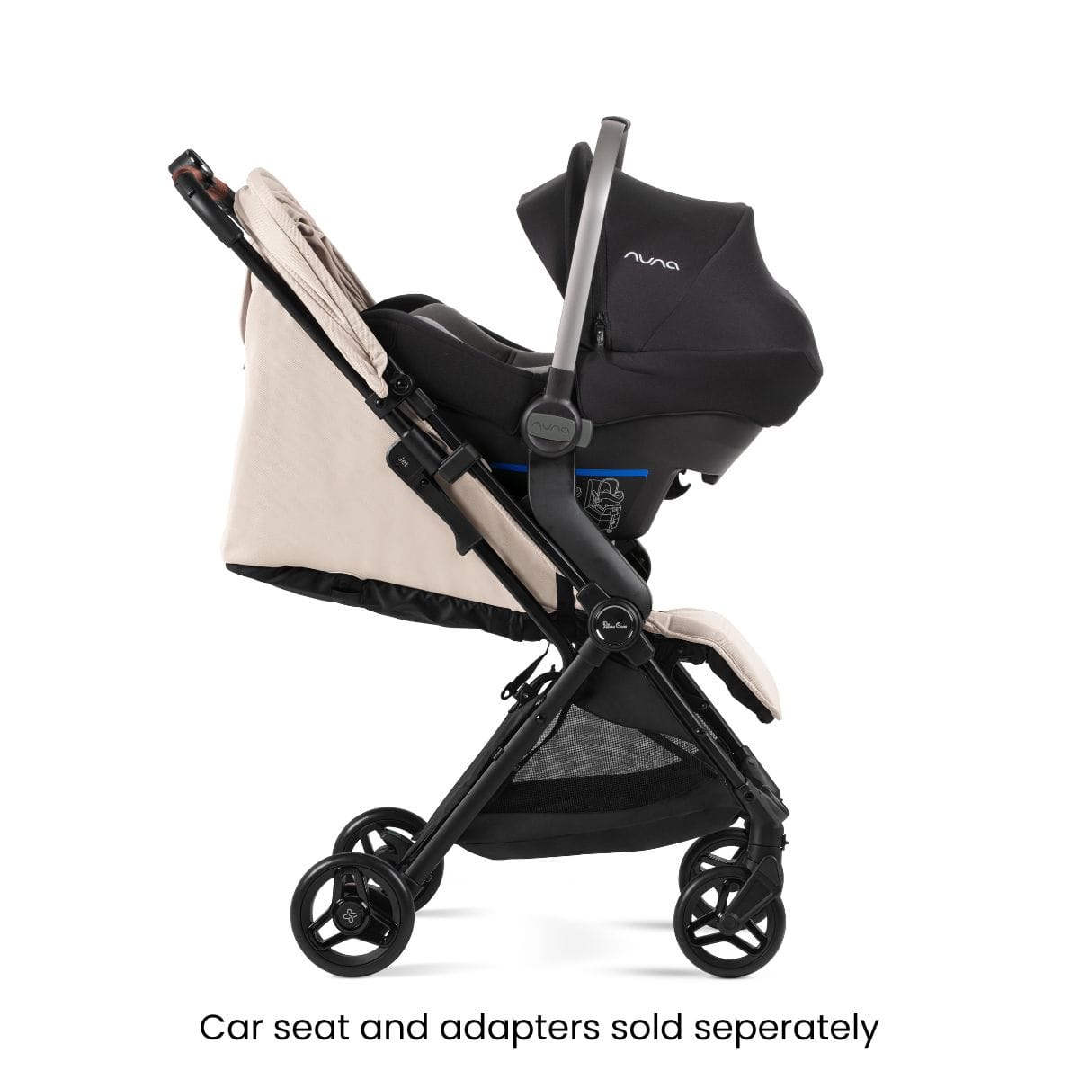 Silver Cross Jet 5 Ultra Compact Stroller - Almond - SX2307-AMUC