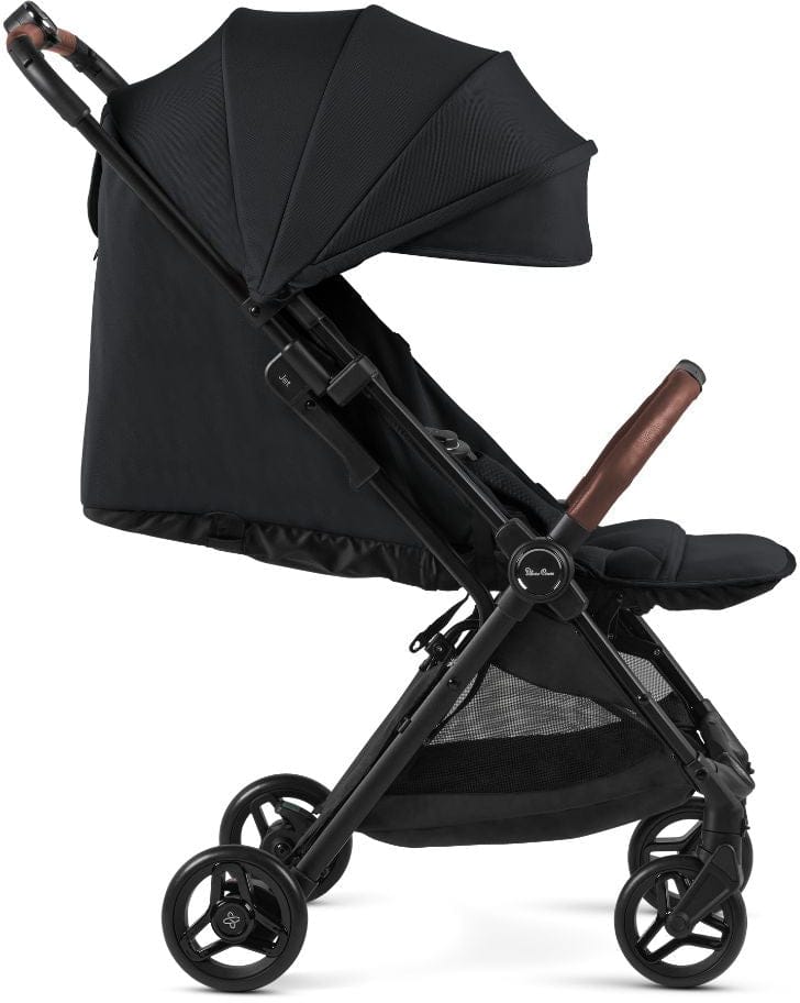 Silver Cross Jet 5 Ultra Compact Stroller - Black - SX2307-OBUC
