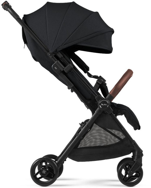 Silver Cross Jet 5 Ultra Compact Stroller - Black - SX2307-OBUC