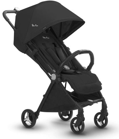 Silver Cross Jet Ultra Compact Stroller 2019 Ebony - sx2133-ebus
