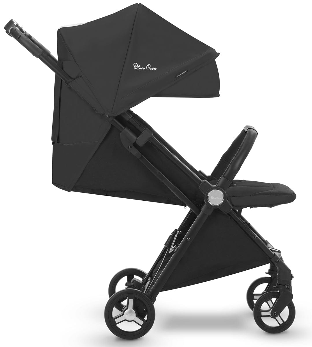 Silver Cross Jet Ultra Compact Stroller 2019 Ebony - sx2133-ebus