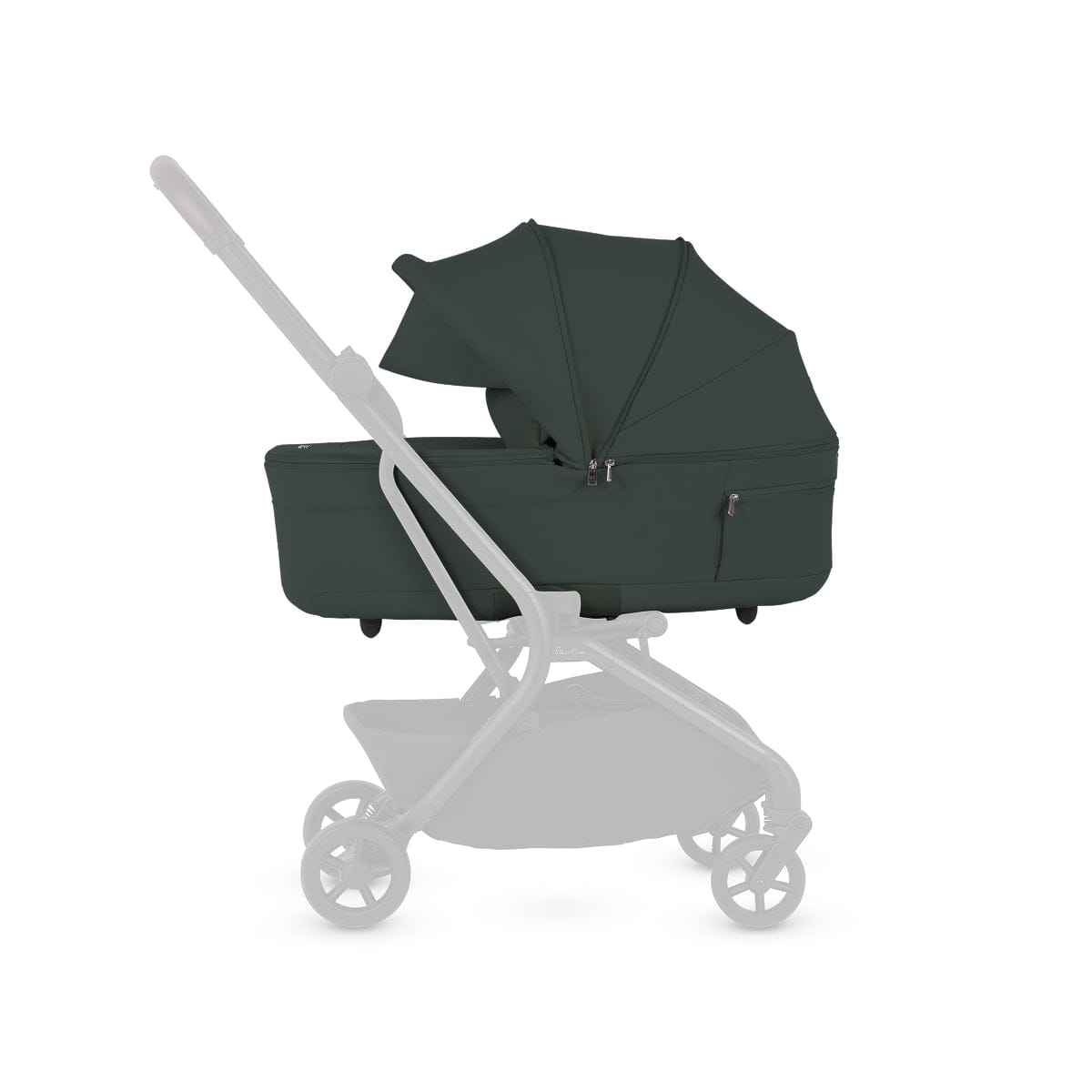 Silver Cross Nia Compact Travel Stroller + Bassinet Bundle - Conifer - SX2347-CFUC-SX2348-CFUS