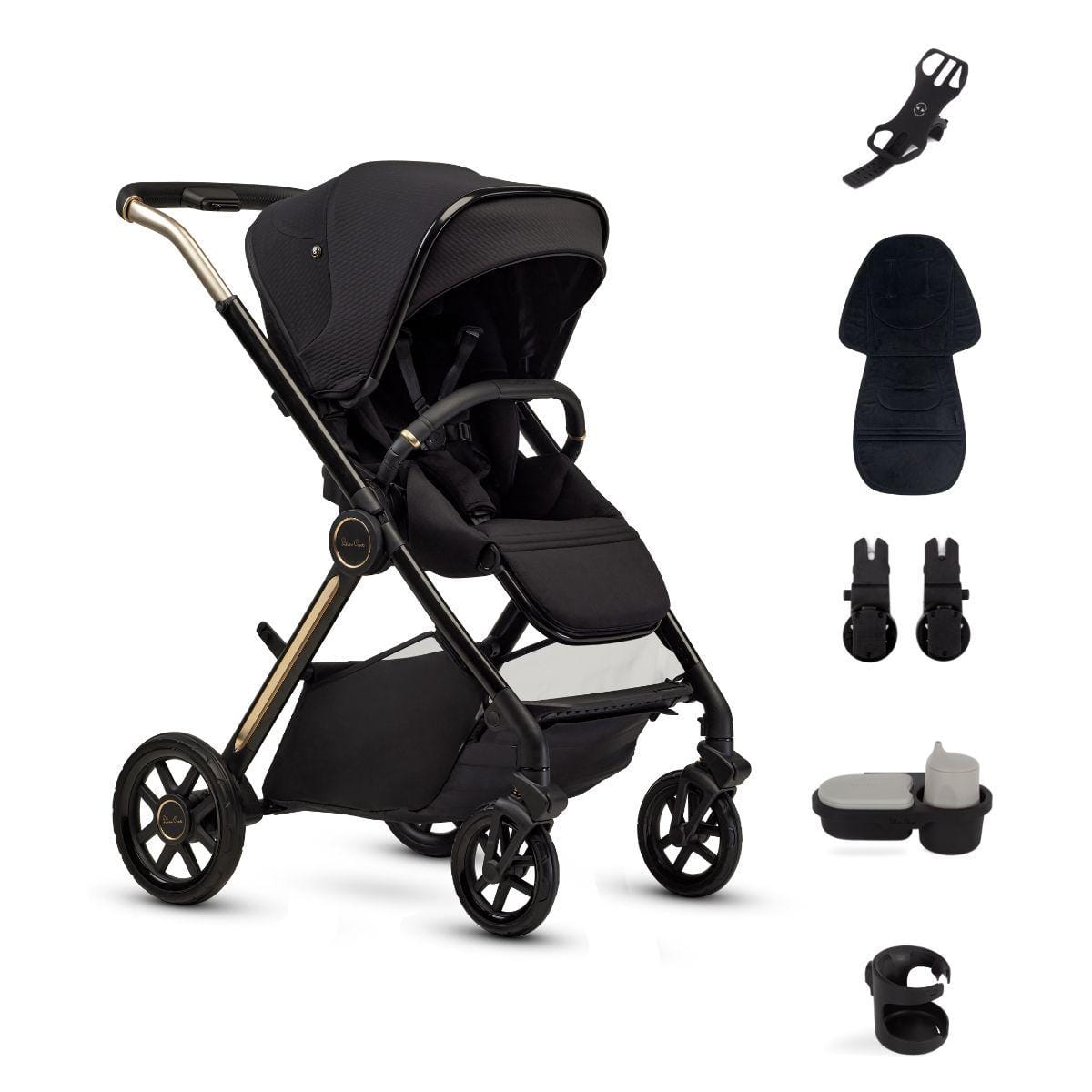 Silver Cross Reef 2 Multi-terrain Modular Stroller 2025 + Accessory Bundle - Espresso (Special Edition) - SX2336-EPUC