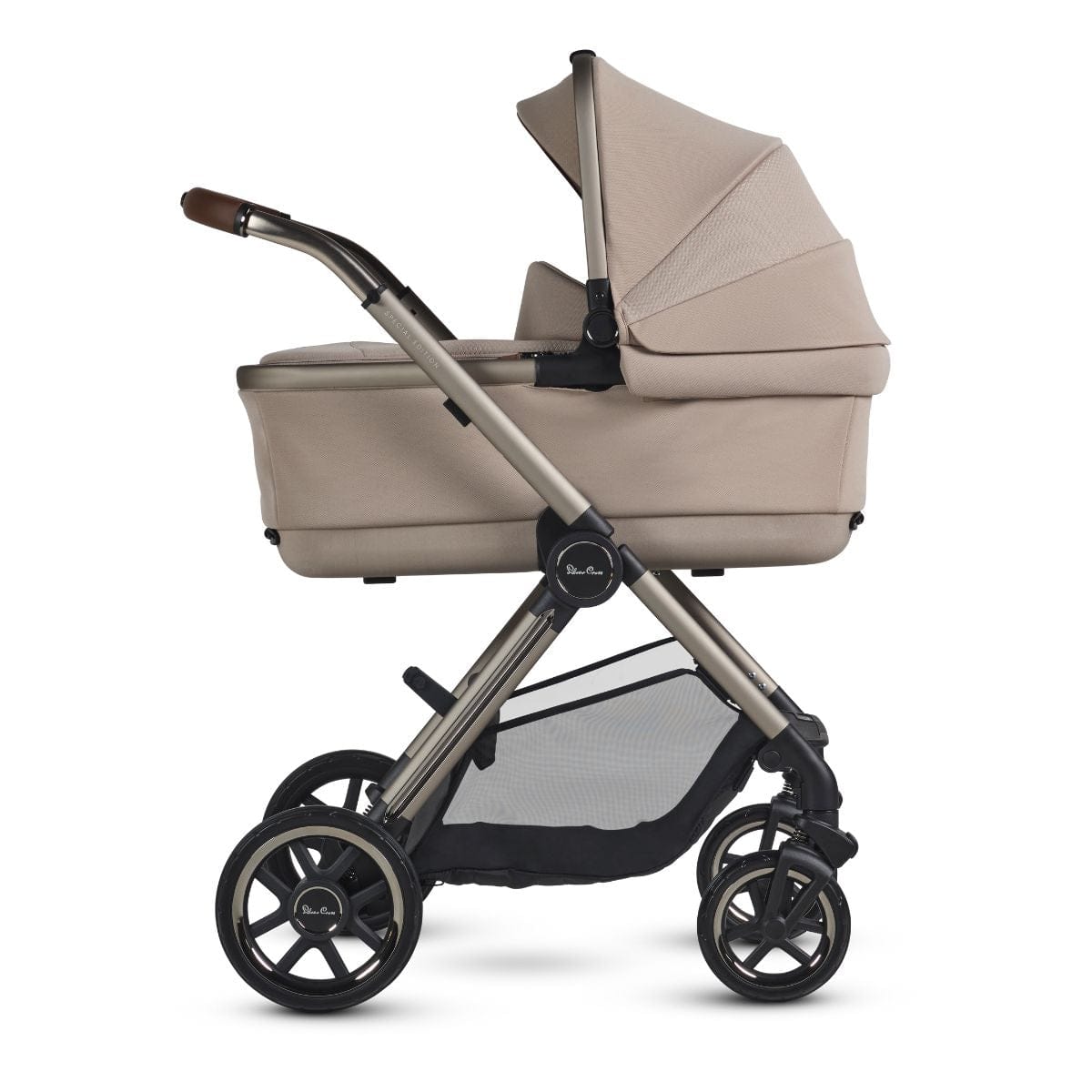 Silver Cross Reef 2 Multi-terrain Modular Stroller + Bassinet Bundle 2025 - Frappe - SX2343-FPUC-SX2311-FPUC