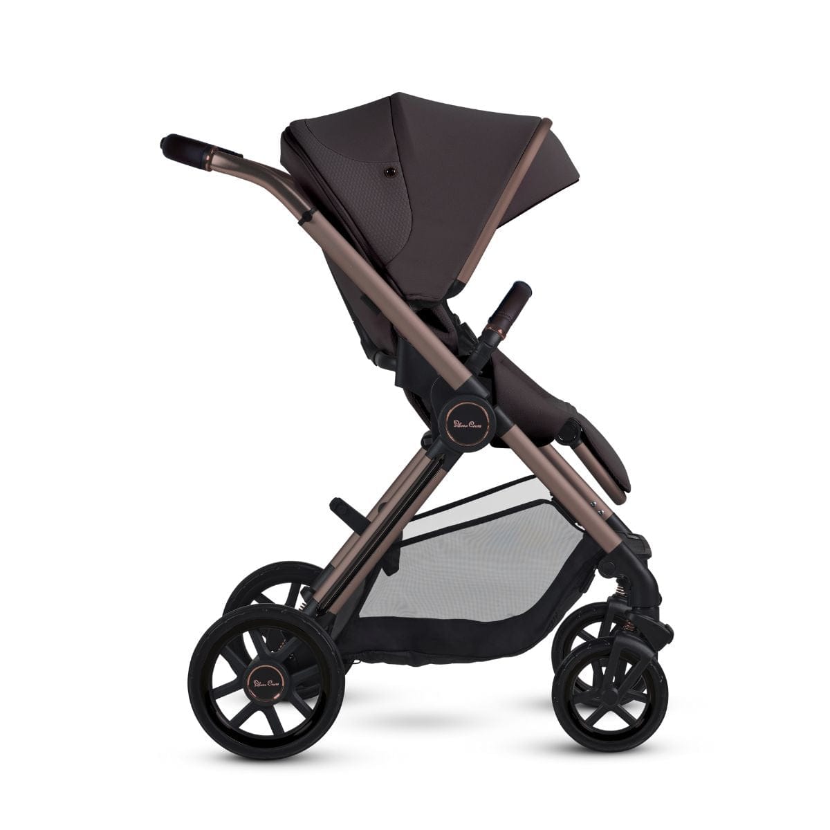 Silver Cross Reef 2 Multi-terrain Modular Stroller + Bassinet Bundle 2025 - Ganache - SX2343-GNUC-SX2340-GNUC