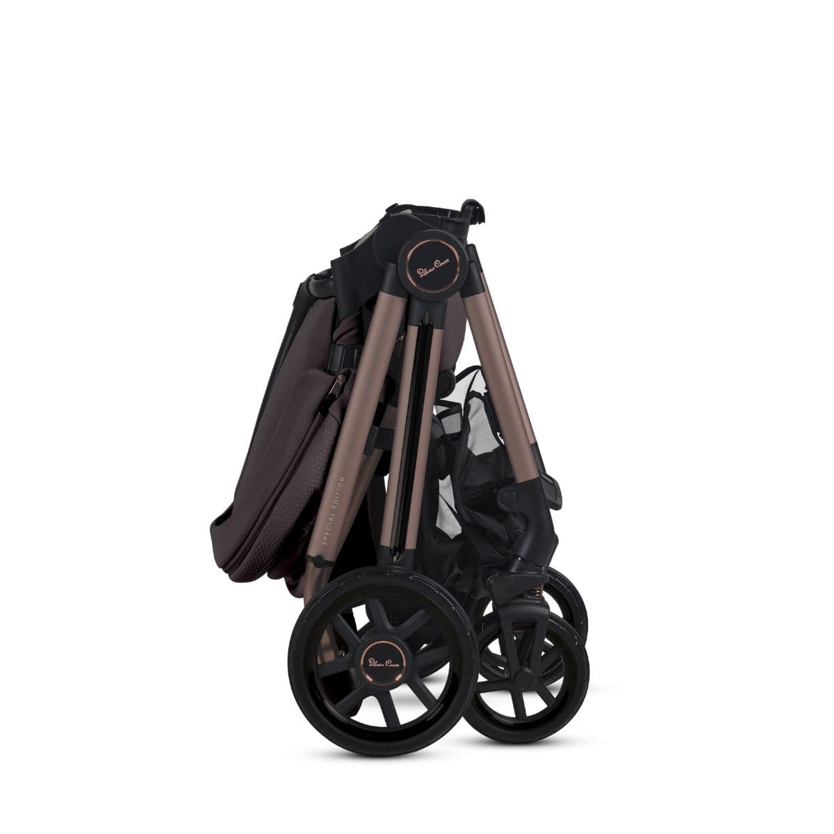 Silver Cross Reef 2 Stroller + Folding Bassinet Bundle - Ganache - SX2312-GNBNDL