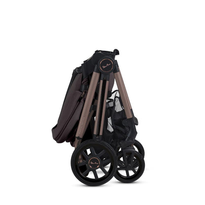 Silver Cross Reef 2 Stroller + Folding Bassinet Bundle - Ganache - SX2312-GNBNDL