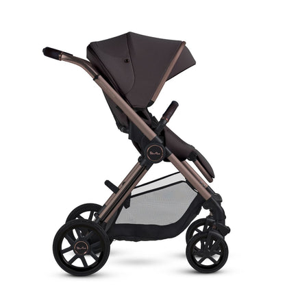 Silver Cross Reef 2 Stroller + Folding Bassinet Bundle - Ganache - SX2312-GNBNDL