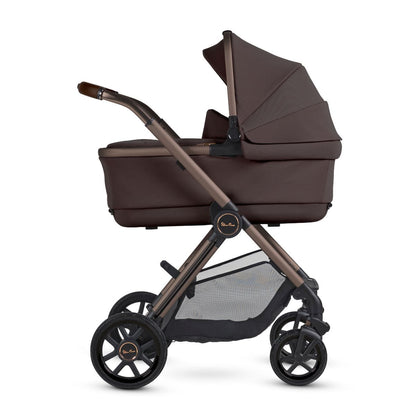 Silver Cross Reef 2 Stroller + Folding Bassinet Bundle - Ganache - SX2312-GNBNDL