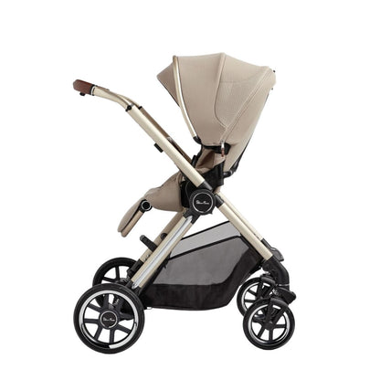Silver Cross Reef 2 Stroller + Folding Bassinet Bundle - Stone - SX2312-STBNDL