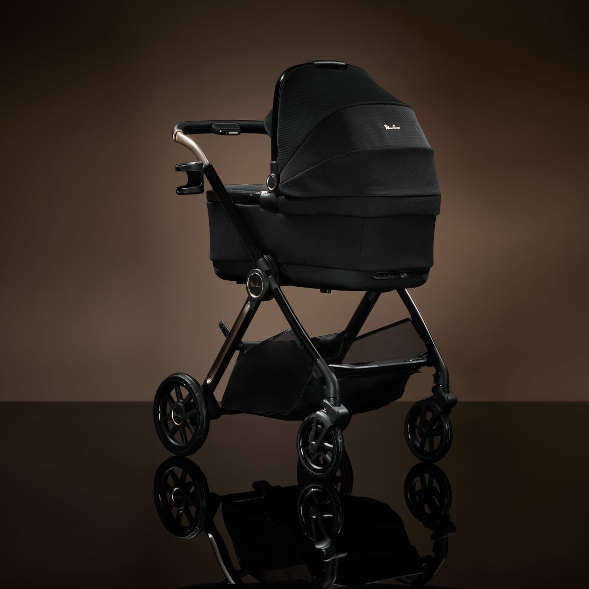 Silver Cross Reef First Bed Folding Bassinet 2025 - Espresso - SX2329-EPUC