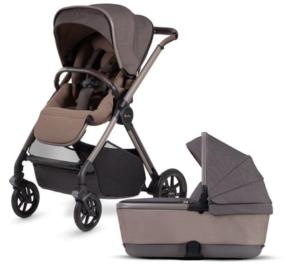 Silver Cross Reef Stroller + Folding Bassinet - Earth - SX2272-EABNDL