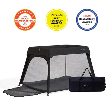 Silver Cross Sleep & Go Travel Crib - Carbon - SX8206-CBUC