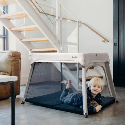 Silver Cross Sleep & Go Travel Crib - Stone - SX8206-STUC