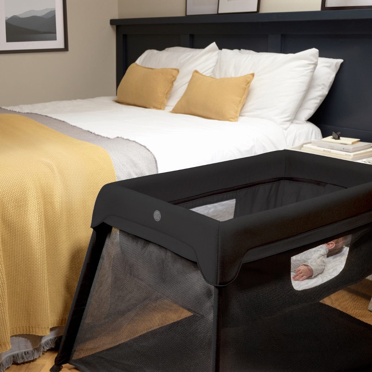 Silver Cross Sleep & Go Travel Crib - Stone - SX8206-STUC