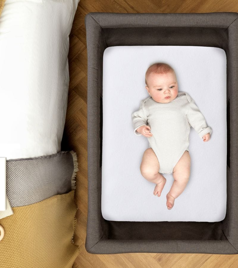Silver Cross Slumber Sleep & Go Sheet - Newborn / White - SX1502-00