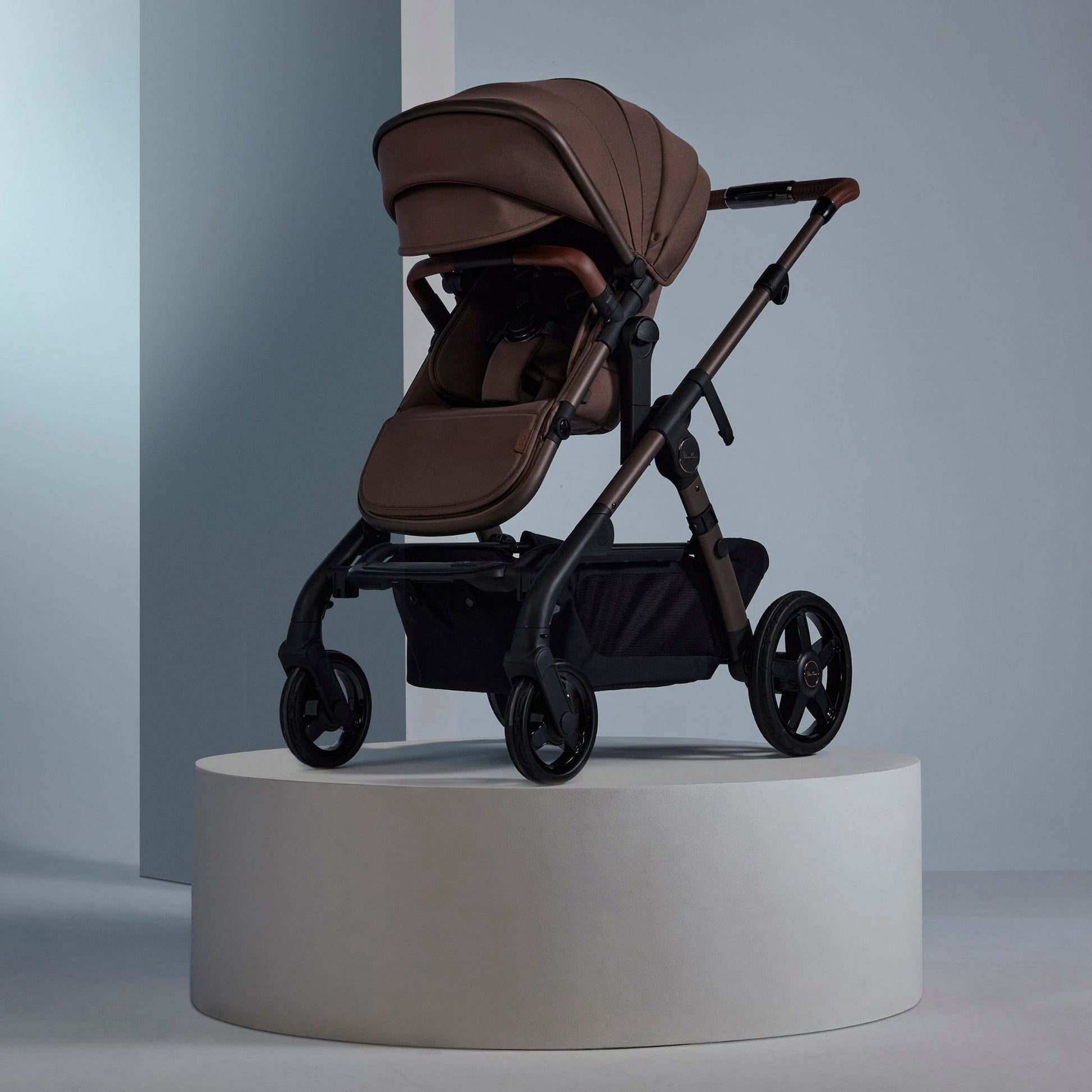 Silver Cross Wave 3 Complete Single-to-Double Stroller - Caramel - SX2341-CMUC