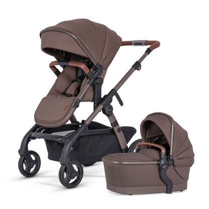Silver Cross Wave 3 Complete Single-to-Double Stroller - Caramel - SX2341-CMUC