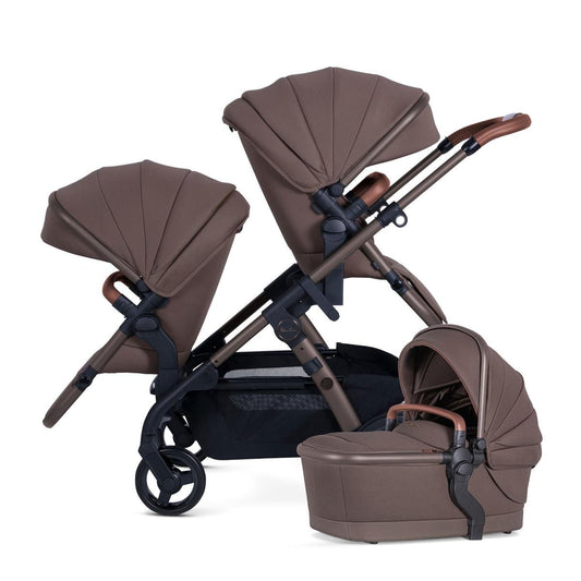Silver Cross Wave 3 Complete Single-to-Double Stroller - Caramel - SX2341-CMUC