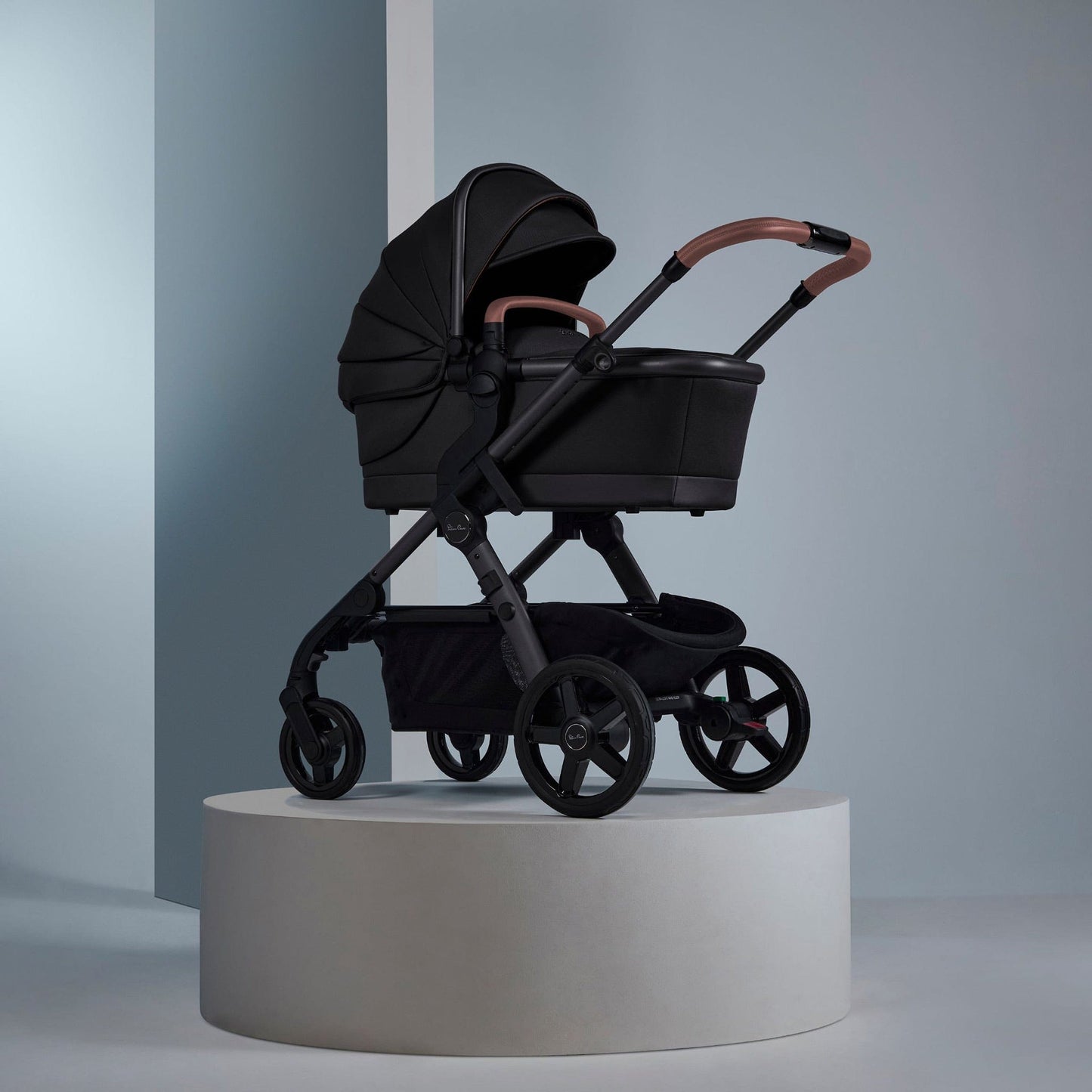 Silver Cross Wave 3 Complete Single-to-Double Stroller - Licorice - SX2341-LCUC