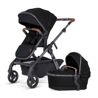 Silver Cross Wave 3 Complete Single-to-Double Stroller - Licorice - SX2341-LCUC