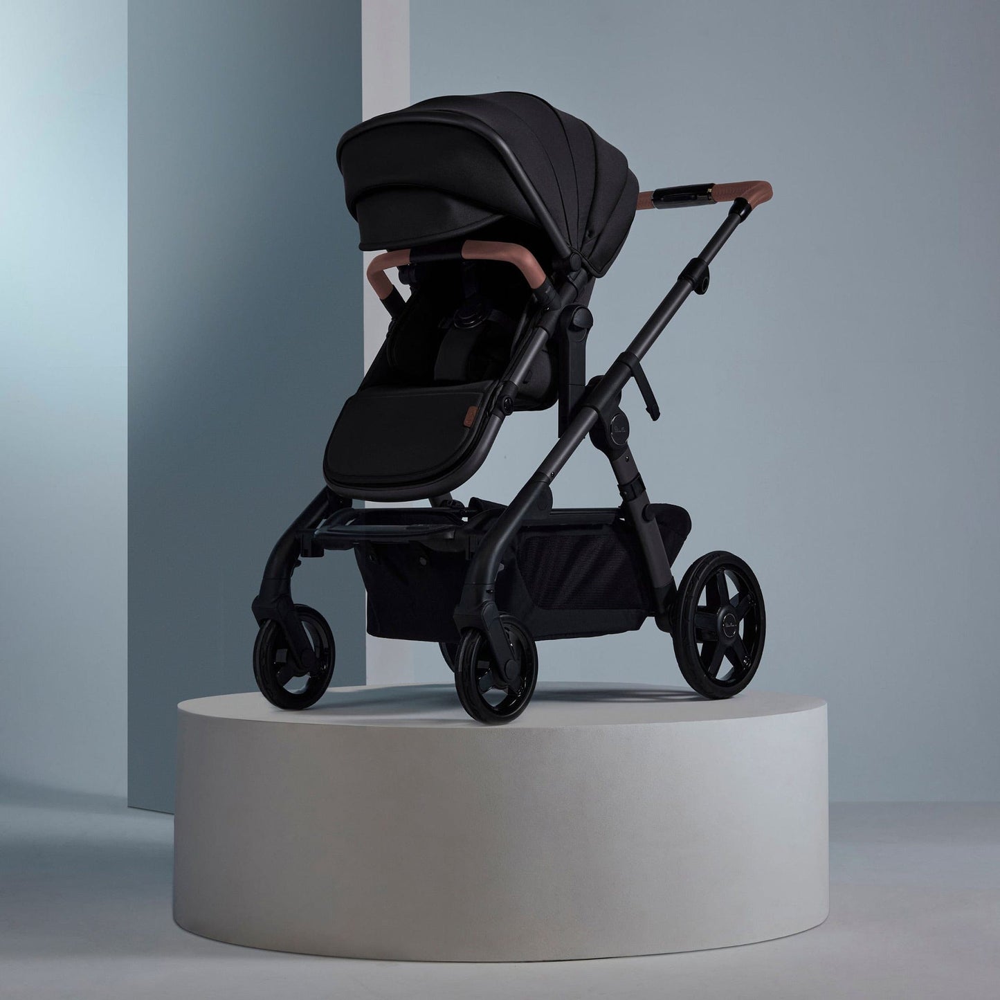 Silver Cross Wave 3 Complete Single-to-Double Stroller - Licorice - SX2341-LCUC
