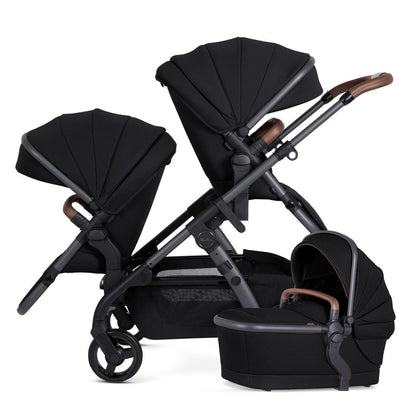 Silver Cross Wave 3 Complete Single-to-Double Stroller - Licorice - SX2341-LCUC