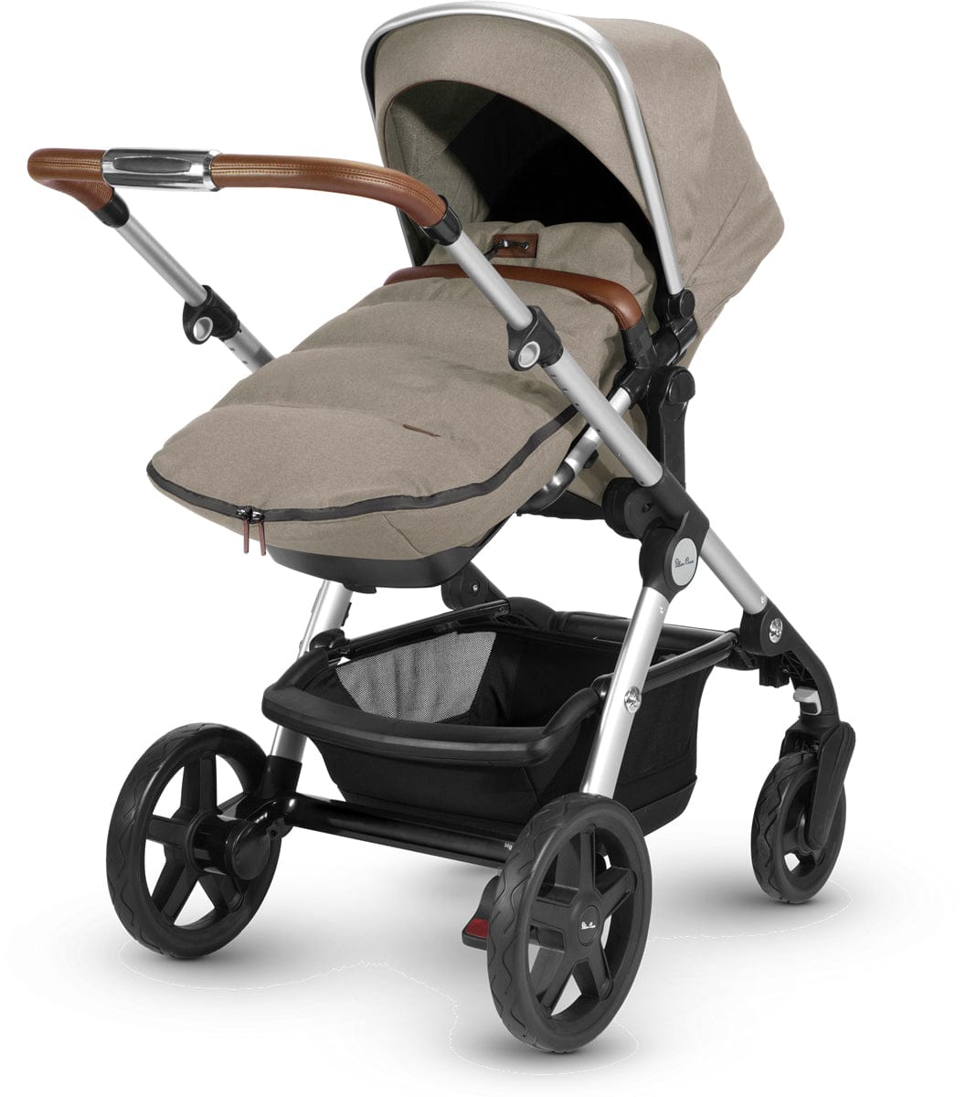 Silver Cross Wave Premium Footmuff - Linen - SX5045-LN