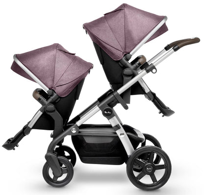 Silver Cross Wave Single-to-Double Stroller 2017 Claret - SX2071-CLUS1-CMP