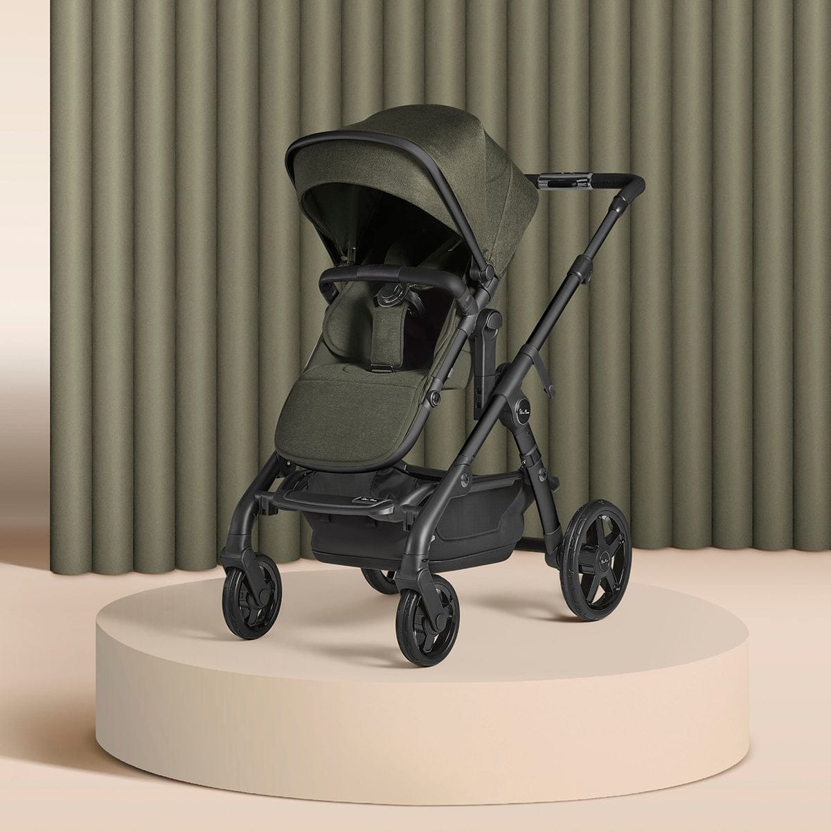 Silver Cross Wave Single-to-Double Stroller - Cedar - SX2280-CDUS