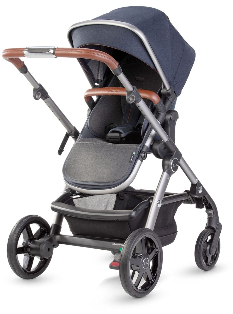 Silver Cross Wave Single-to-Double Stroller - Indigo - SX2264-IGUS