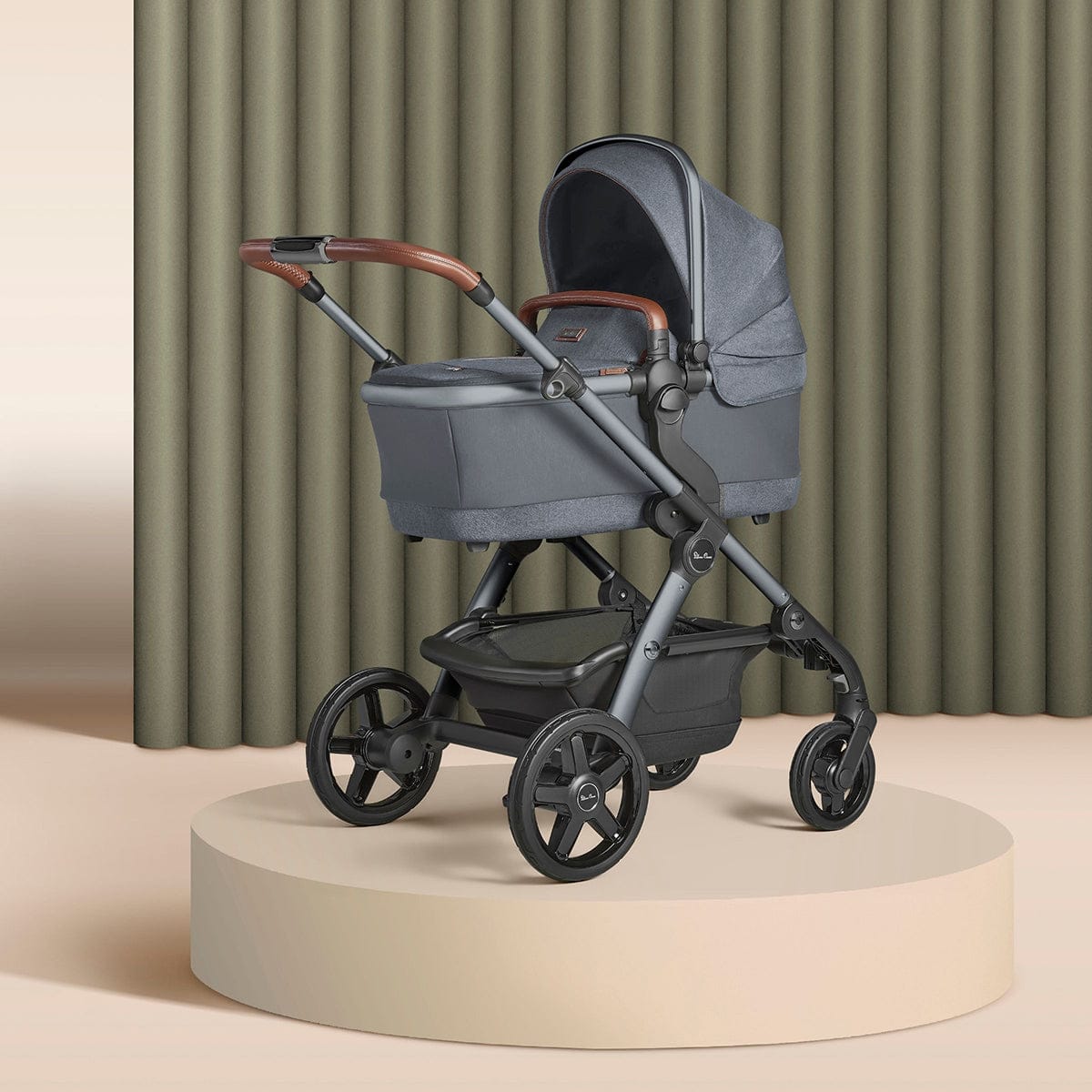 Silver Cross Wave Single-to-Double Stroller - Lunar - SX2280-LUUS