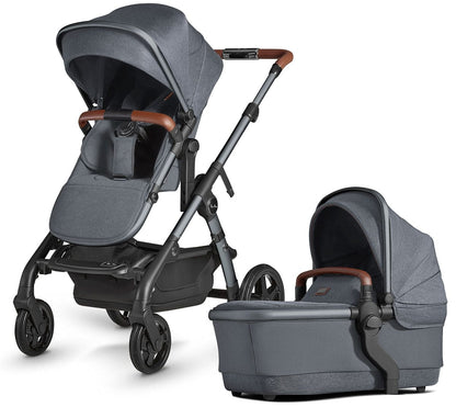 Silver Cross Wave Single-to-Double Stroller - Lunar - SX2280-LUUS