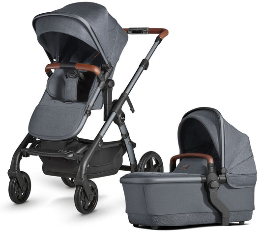 Silver Cross Wave Single-to-Double Stroller - Lunar - SX2280-LUUS