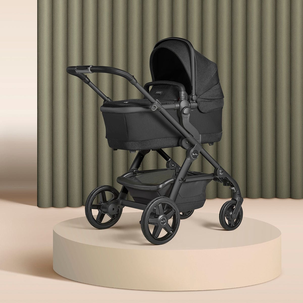 Silver Cross Wave Single-to-Double Stroller - Onyx - SX2280-OXUS