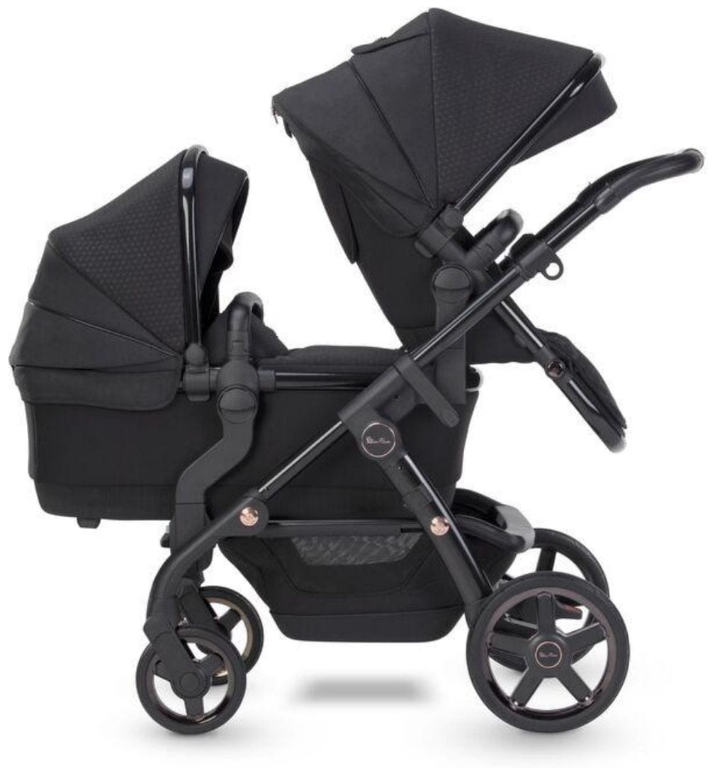 Silver Cross 2021 Wave Single-to-Double Stroller - Eclipse - SX2234-ONUS