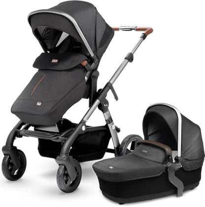 Silver Cross Wave Single-to-Double Stroller 2018 Granite - SX2072-GRUS1-CMP