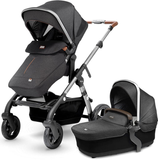 Silver Cross Wave Single-to-Double Stroller 2018 Granite - SX2072-GRUS1-CMP