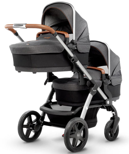 Silver Cross Wave Single-to-Double Stroller 2018 Granite - SX2072-GRUS1-CMP