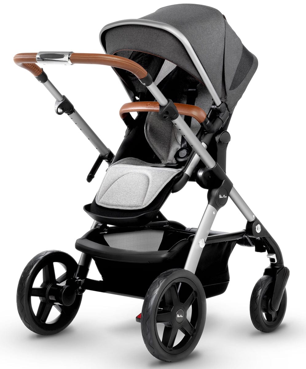 Silver Cross Wave Single-to-Double Stroller 2018 Granite - SX2072-GRUS1-CMP